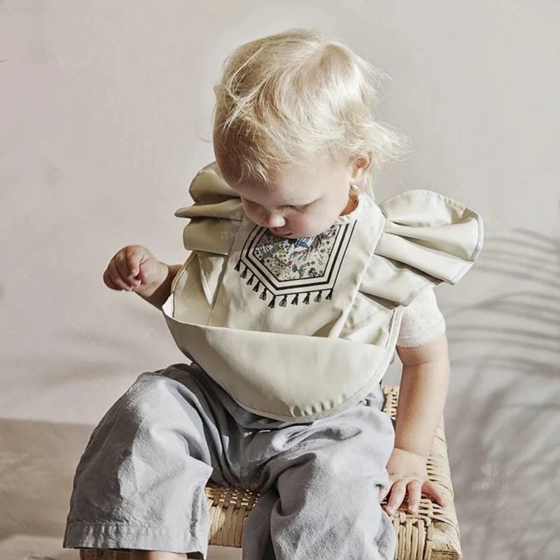 Angel Elephant Baby Bibs